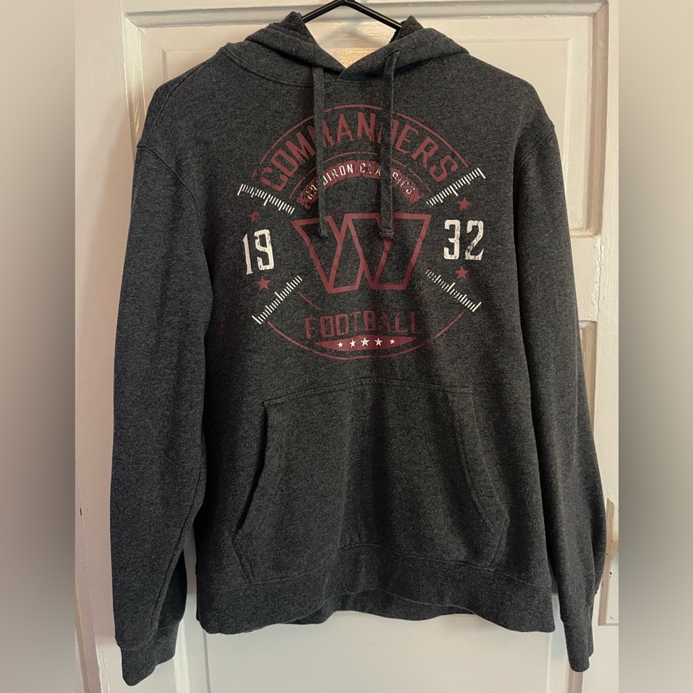 Official NFL Washington Commanders Hoodie Sweatshirt Youth Medium